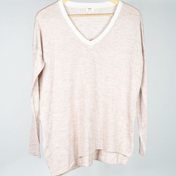 Ladies Wilfred Free Long Sleeve Slit Sides Top - Picture 1 of 3